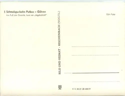 Schmalspurbahn Putbus - Göhren -224302