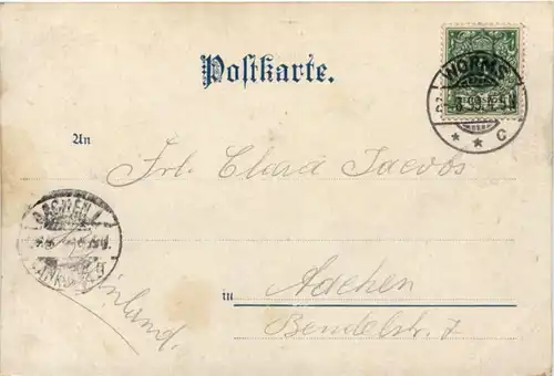 Gruss aus Ludwigshafen - Litho -224836