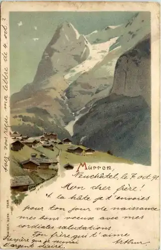 Mürren - Litho -223290