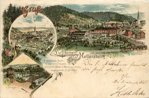 Gruss aus Nettersheim - Litho -225544