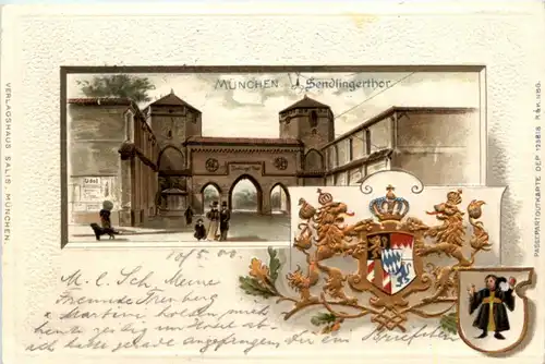 München - Sendlingerthor - Litho -225724