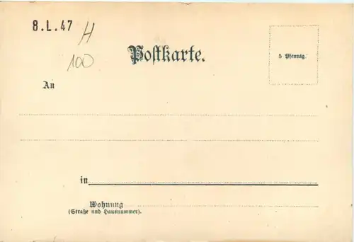 Gruss aus München Hofbräuhaus - Litho -224574