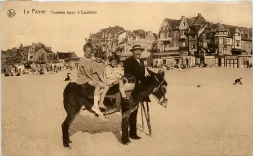 La Panne - Premiere lecon d Equitation -225988