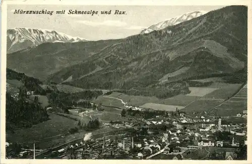 Mürzzuschlag/Steiermark - Mürzzuschlag - mit Schneealpe und Rax -309640