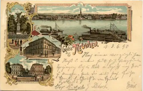 Gruss aus Neuwied - Litho -226326