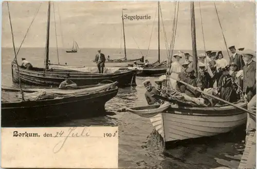 Borkum - Segelpartie -226374