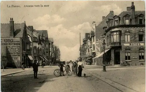 La Panne - Avenue vers la Mer -225982