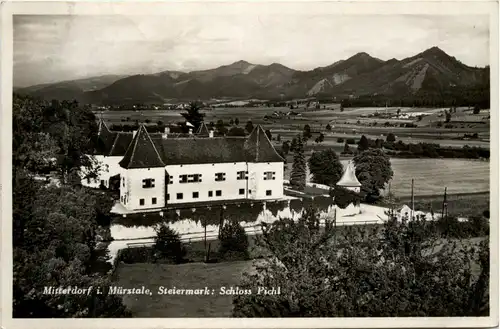 Mürzzuschlag/Steiermark - Mitterdorf im Mürztal-Schloss Pichl -309880