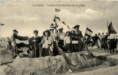 La Panne - Constructions de forts -225952