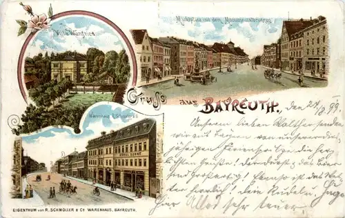 Gruss aus Bayreuth - Litho -225730