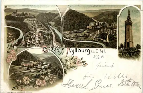 Gruss aus Kyllburg - Litho -226188