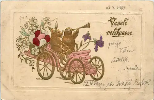 Ostern - Vesele velikonoce - Auto -227488