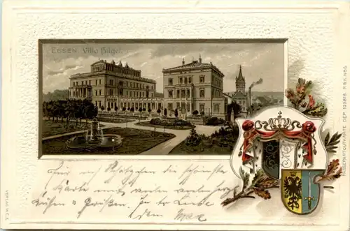 Essen Villa Hügel - Litho -226700