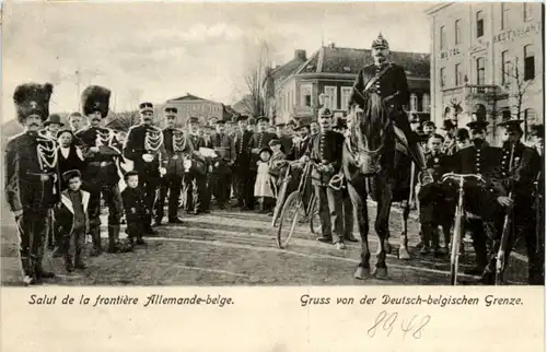 Grüsse von der Deutsch belgischen Grenze - Zoll -226886