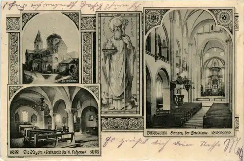 Werden Ruhr - Inneres der Abteikirche -226592