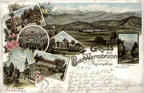 Gruss aus Bad Warmbrunn - Litho -226882