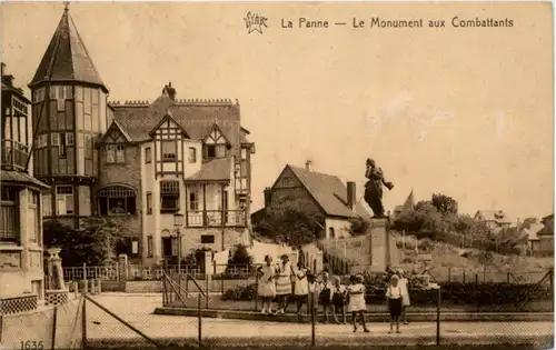 La Panne - Le Monument aux Combattants -225970