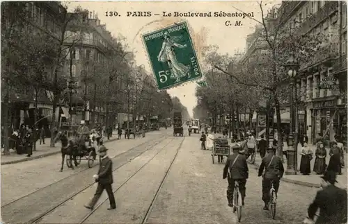 Paris - Boulevard Sebastopol -227882