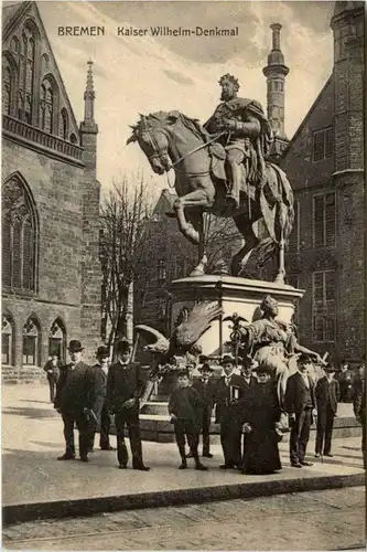 Bremen - Kaiser Wilhelm Denkmal -226816