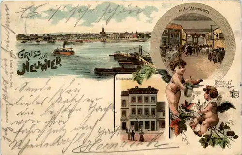 Gruss aus Neuwied - Litho -226328