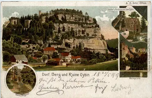 Dorf Berg Oybin -228180