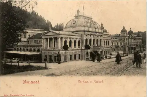 Marienbad - Curhaus und Neubad -227094