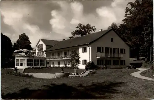 Scheinfeld - Unterambach - Erholungsheim der Stadt München - Frohe Weihnachten 1957 -266626