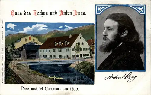 Passionsspiel Oberammergau 1900 -227694