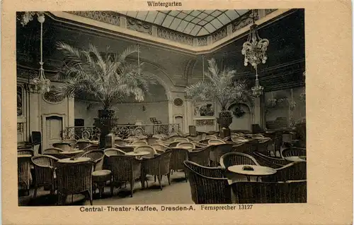 Dresden - Central theater Kaffee -228614