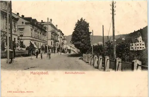 Marienbad - Bahnhofstrasse -227090