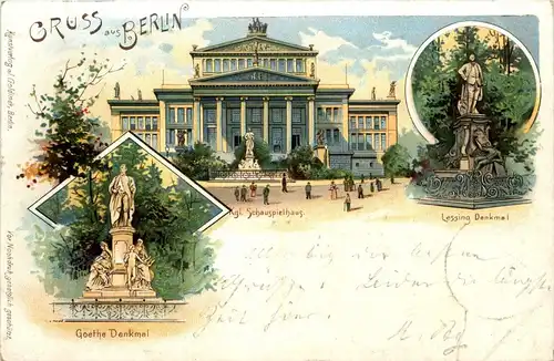 Gruss aus Berlin - Litho -227870