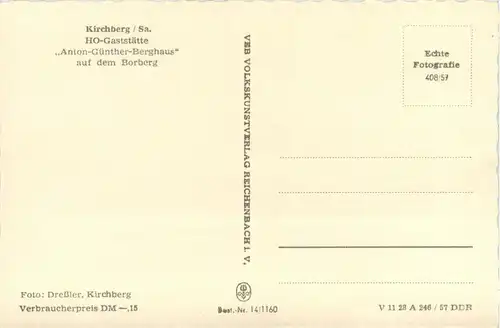 Kirchberg - HO Gaststätte -228744