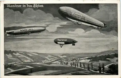 Manöver in den Lüften - Zeppelin -228802