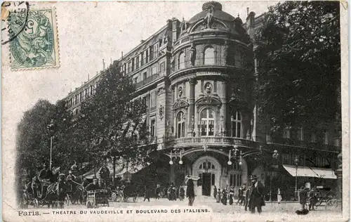 Paris - theatre du Vaudeville -228662