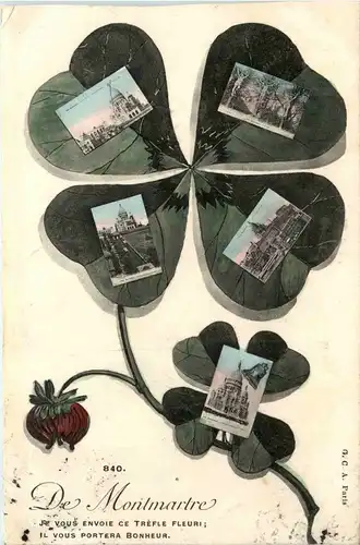 Paris - De Montmartre - Kleeblatt -228068