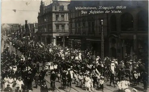 Wilhelmshaven - Kriegsjahr 1915/16 -228916