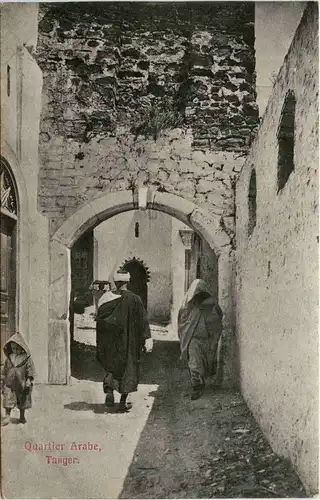 Tanger - Quartier arabe -228458