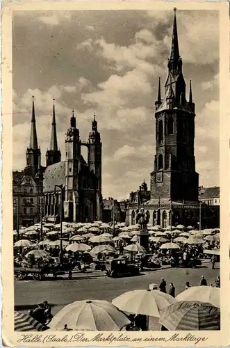 Halle Saale - Marktplatz -267636