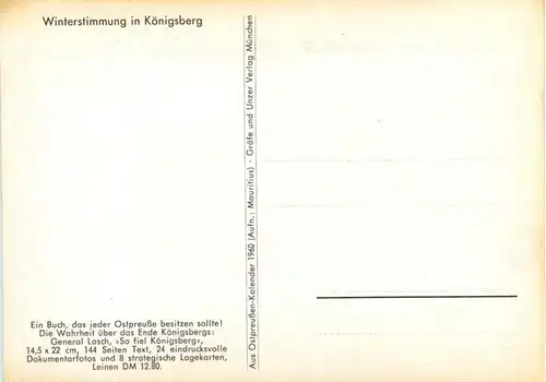 Winterstimmung in Königsberg -227026