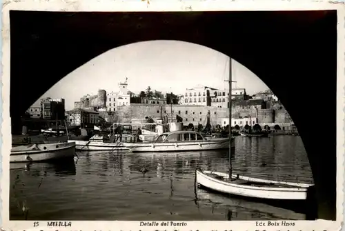 Melilla - Detalle del Puerto -228296