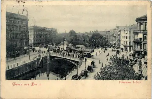 Berlin - Potsdamer Brücke -229494