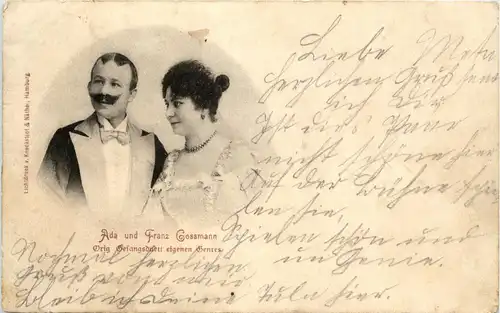 Ada und Franz Cossmann - Gesangsduett -228870