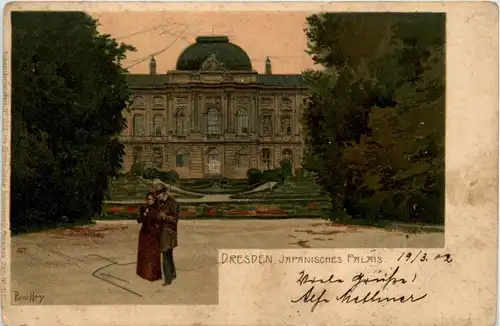 Dresden - Japanisches Palais - Litho -228632