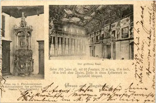 Gruss aus Augsburg - goldene saal -229826