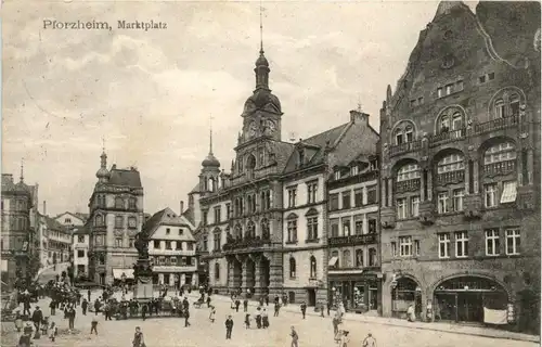 Pforzheim - Marktplatz -228784