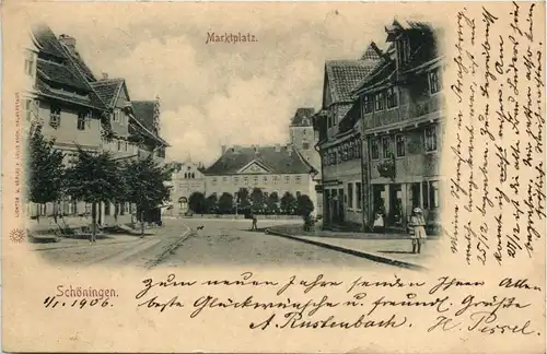 Schöningen - Marktplatz -229734