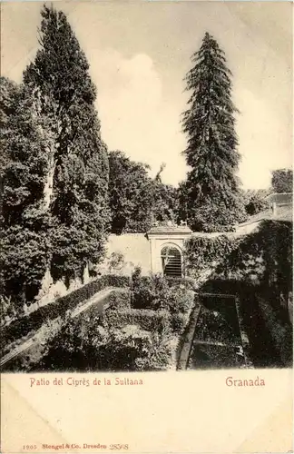 Granada - Patio del Cipres -228428