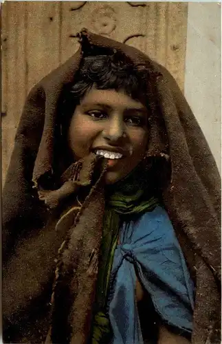 Petite Mendiante marocaine -228448