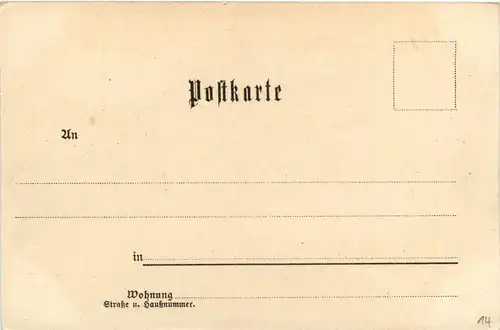 Frankfurt - Alter Markt - Litho -229900