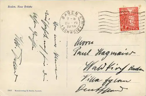 Baden - Neue Brücke -268192